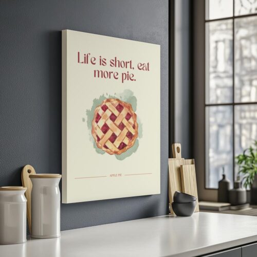 Life is Short Eat More Pie – Image 3