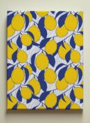 Citrons et Bleu – Éclat Méditerranéen