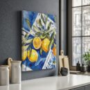 Citrons et Feuillage – Éclat Méditerranéen