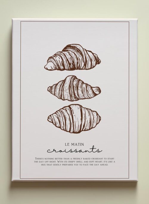 Le Matin Croissants – Douceur Matinale