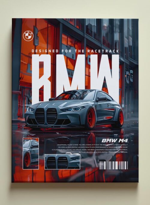 BMW M4 conçue pour la piste
