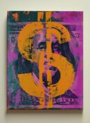 Symbole Dollar Pop Art