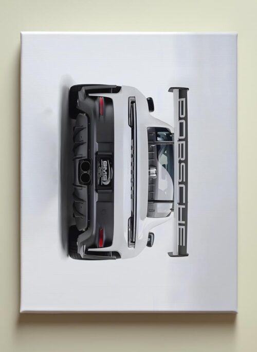 Porsche GT3 vue arrière