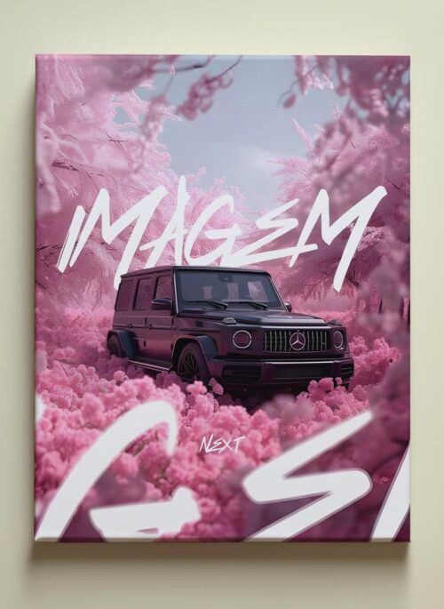 Mercedes G-Class dans un univers floral féérique