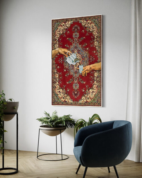 Cérémonie du Thé sur Tapis Marocain – Image 2