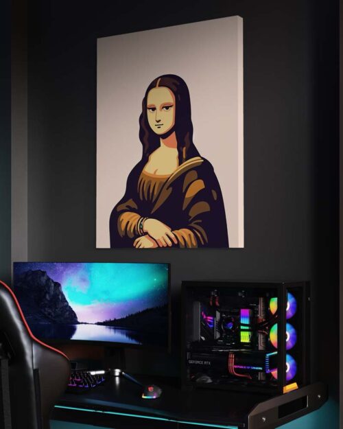 Portrait Moderne de Mona Lisa – Image 2