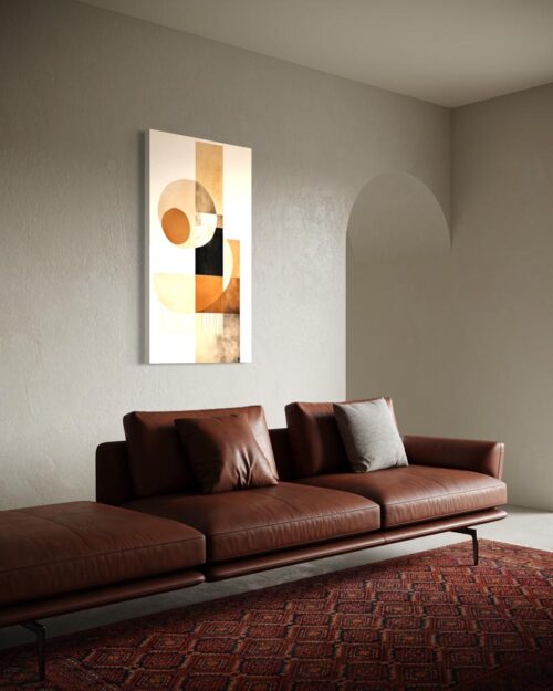 Art abstrait, formes disposées avec élégance – Image 4