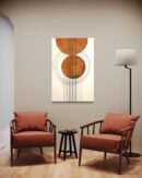 Les cercles voisins - Art abstrait